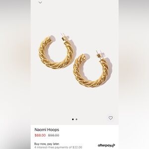 Miranda fry Miranda earrings NWOT